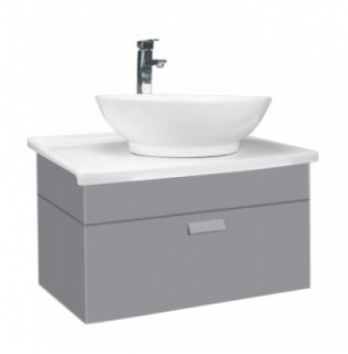 Chậu Rửa Mặt Lavabo Viglacera BS415 Đặt Bàn Đá Oval