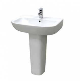 Chậu Lavabo Inax L-298V/L-298VD Treo Tường Chân Dài