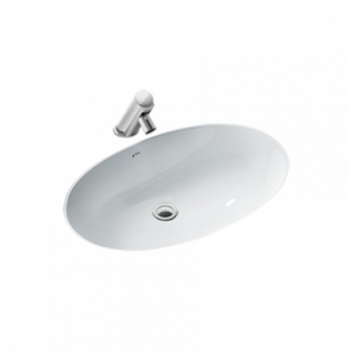 Chậu Rửa Lavabo Inax L-2216V Âm Bàn Oval
