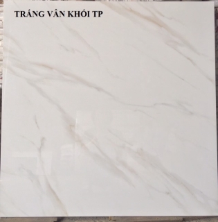 Đá Bóng Kính 100x100 Trung Quốc Trắng Vân Khói