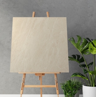 Gạch 60x60 mờ màu vàng kem