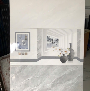 Gạch ốp tường 40x80 cao cấp men bóng tại tân bình