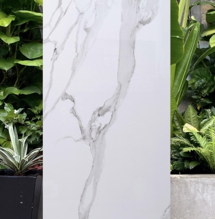 GẠCH CAO CẤP 80X160 TRẮNG VÂN MÂY