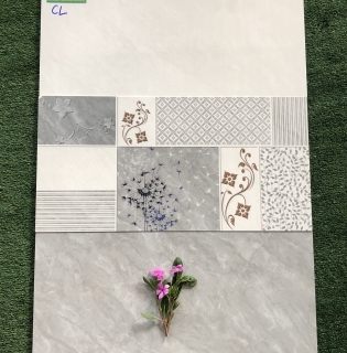 GẠCH ỐP TƯỜNG 30X60 VÂN XÁM GIÁ RẺ