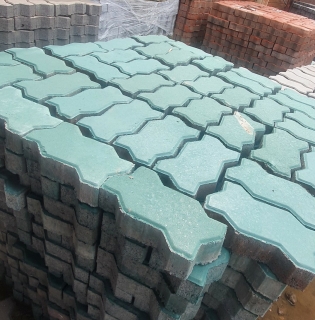 GẠCH XI MĂNG HÌNH CON SÂU