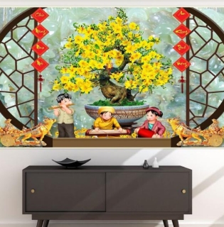 TRANH TƯỜNG CAO CẤP TẠI MIỀN NAM