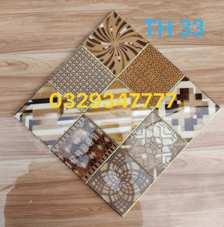GẠCH TRANG TRÍ NHŨ VÀNG 30X30