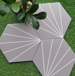 GẠCH LỤC GIÁC TRANG TRÍ TẠI TIỀN GIANG