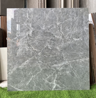 Gạch lát nền 60x60 vân xám mẫu mới nhất