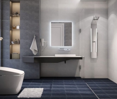 Một số lưu ý về phong thủy khi treo gương toilet