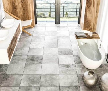 Bí quyết chọn gạch lát nền phòng tắm đẹp an toàn