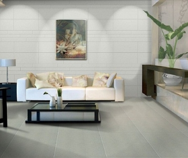 Có nên ốp gạch tường phòng khách không?