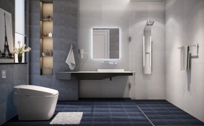 Một số lưu ý về phong thủy khi treo gương toilet